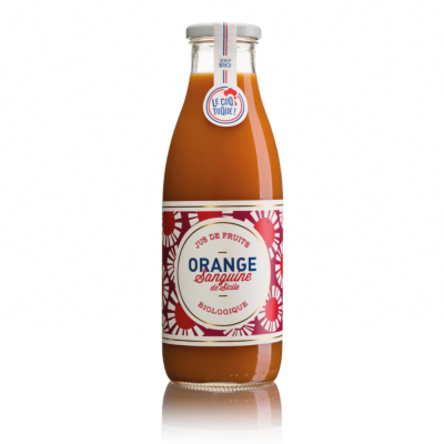 Jus d'orange sanguine bio