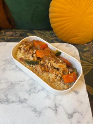 Couscous merguez / poulet / légumes fondants / semoule
